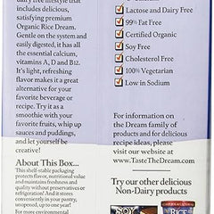 Rice Dream Original Rice Drink - Enriched Organic - Case Of 8 - 64 Fl Oz.