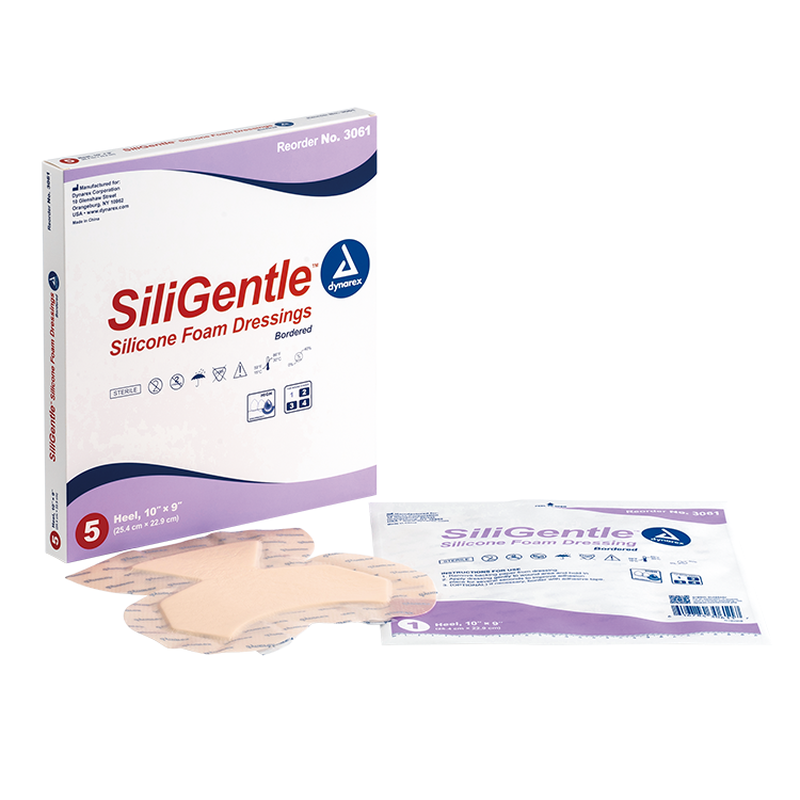 dynarex siligentle foam dressings