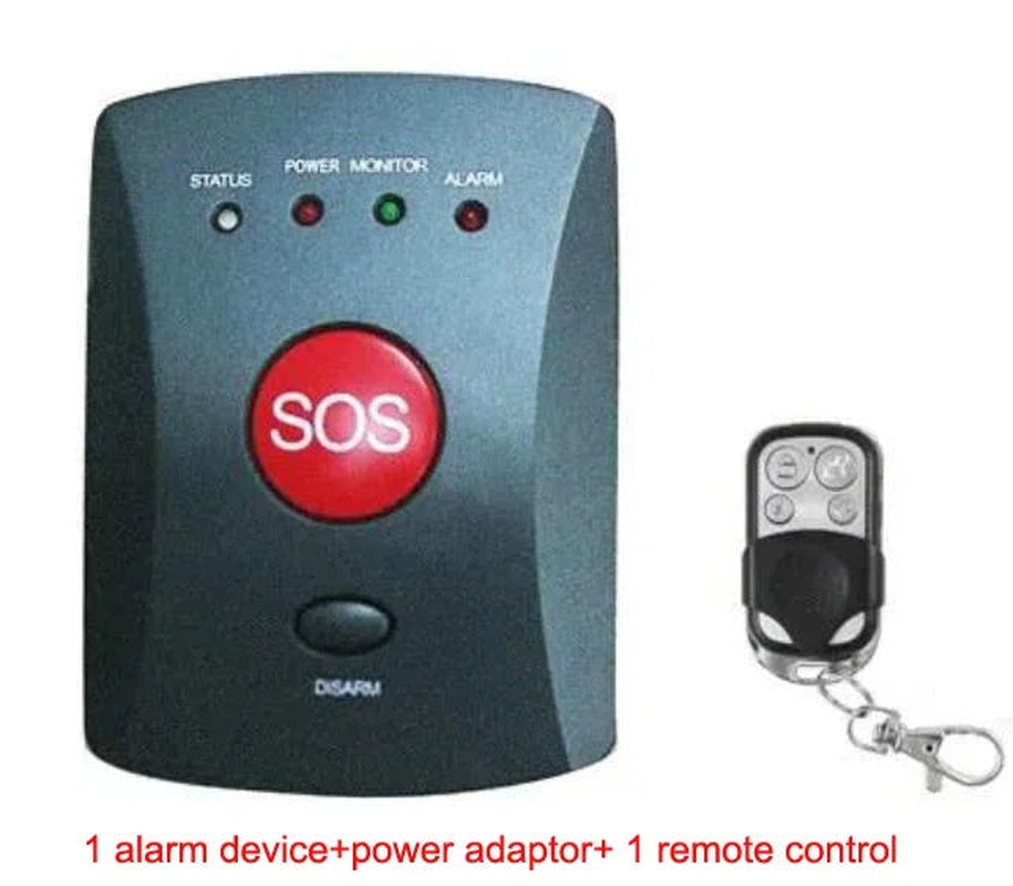 emergency calling gsm panic system for the senior elderly people care with speaker sos button optional