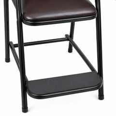 Drive Medical High Hip Chair with Padded Seat- Brown
