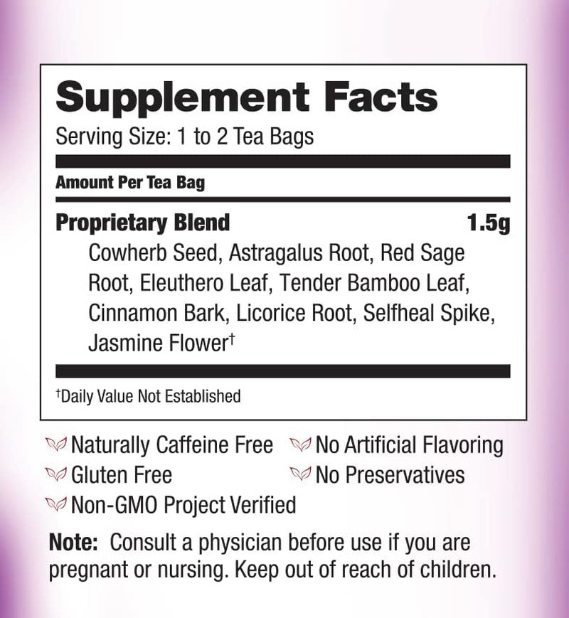 bravo teas and herbs tea prostate health 20 bag