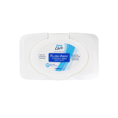 flushable personal wipe flush away adult tub scented 60 count packaging type case