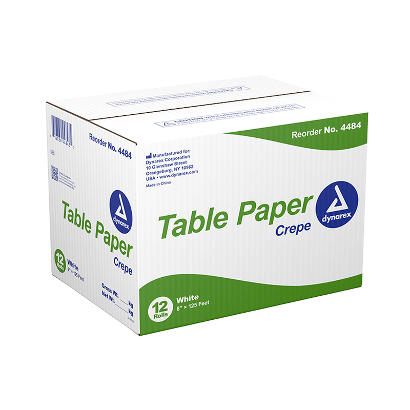 dynarex table paper