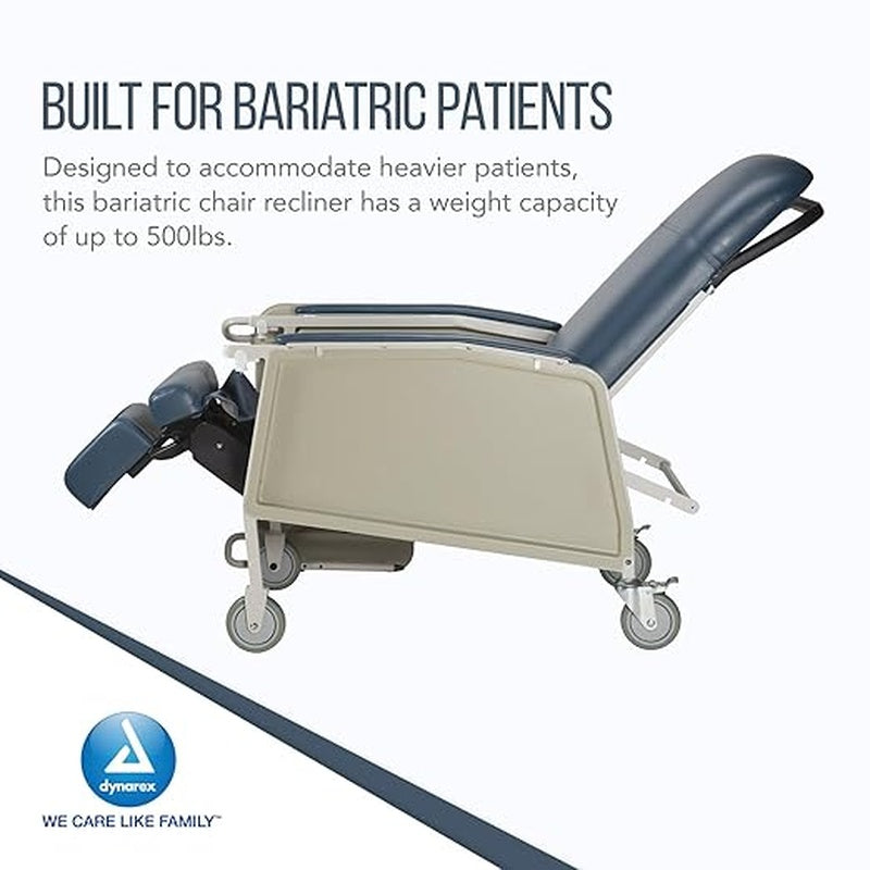bariatric geri chair 3 position recliner