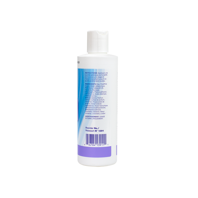dynarex dynasilk with aloe hand and body lotion