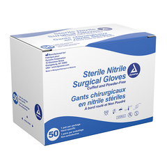 dynarex nitrile sterile surgical gloves pairs