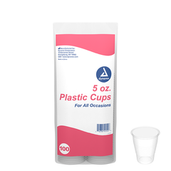 dynarex clear drinking cups