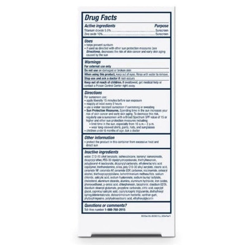 sunscreen cerave hydrating mineral sunscreen face sheer tint spf30 lotion 1 7 oz tube