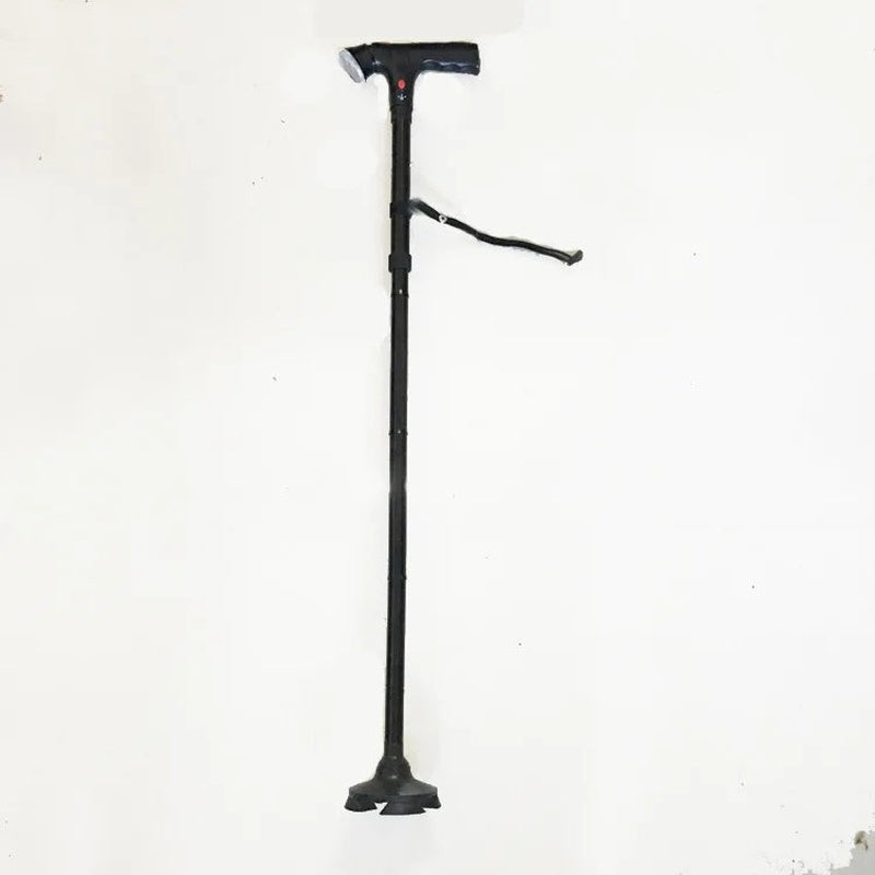 Collapsible Telescopic Folding Cane Elder Cane LED With alarm Walking Trusty Sticks Elder Crutches for Mothers the Elder Fathers All Care Store