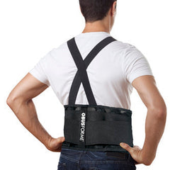 Back Belt unisex Medium/large Black Obusforme All Care Store