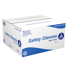 dynarex safety glasses protective eye goggles 50cs