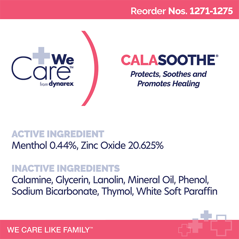 dynarex calasoothe skin protectant moisture barrier cream
