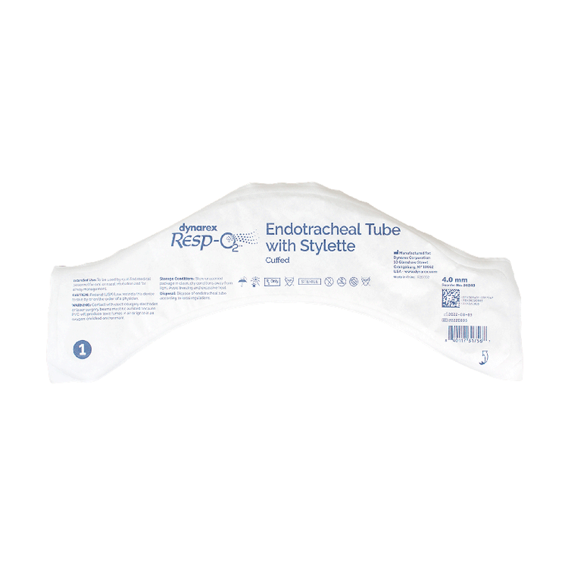 dynarex endotracheal tube cuffed