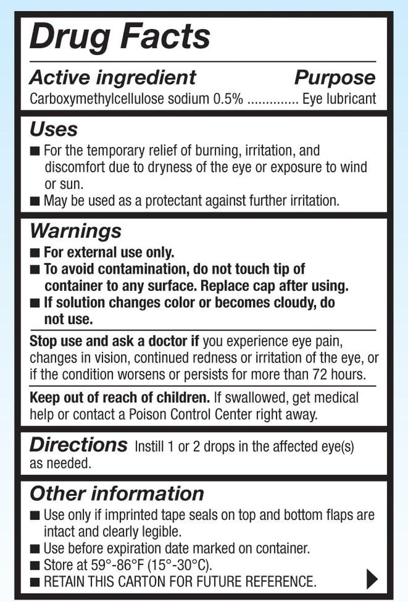 refresh tears eye lubricant refresh tears eye lubricant mk381236ea