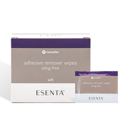 skin barrier wipe esenta sting free silicone zanthalene individual packet nonsterile packaging type case