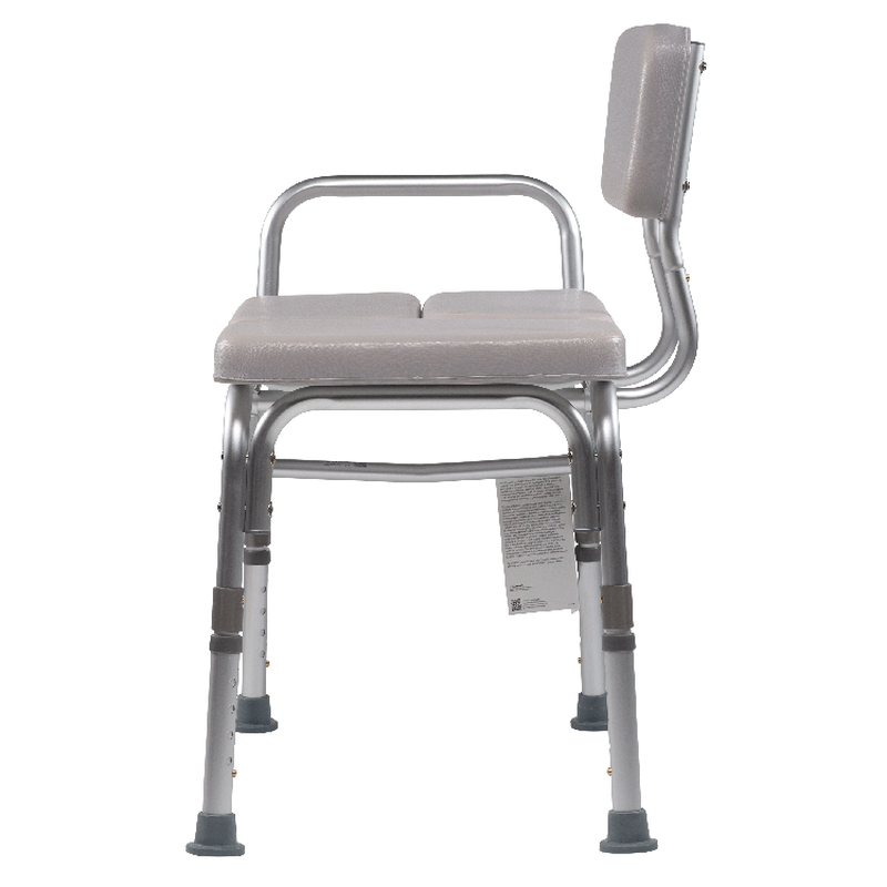 dynarex padded tub transfer bench