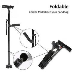 Collapsible Telescopic Folding Cane All Care Store