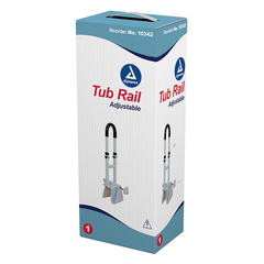 dynarex adjustable tub rail