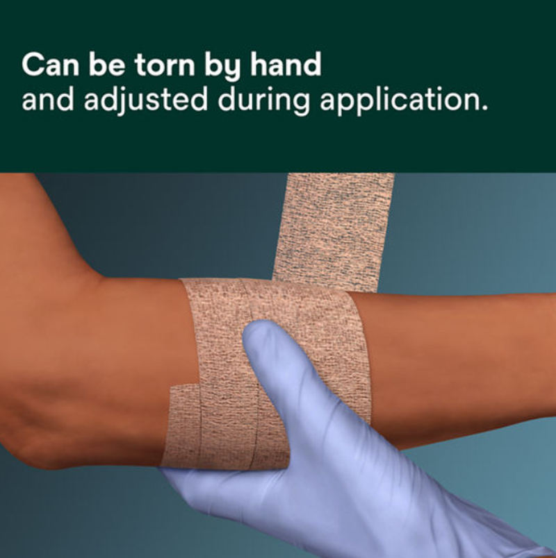 Cohesive Bandage 3M Coban LF 3 Inch X 5 Yard Self-Adherent Closure Tan Sterile Standard Compression, Packaging Type- Case