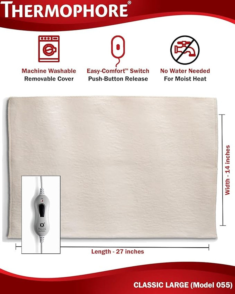 thermophore classic standard 14 x27 moist heating pad