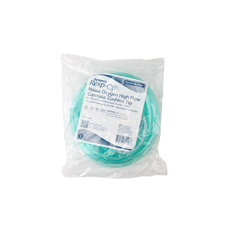 dynarex nasal oxygen high flow cannulas cushion tip