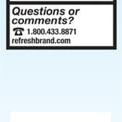 refresh tears eye lubricant refresh tears eye lubricant mk381236ea