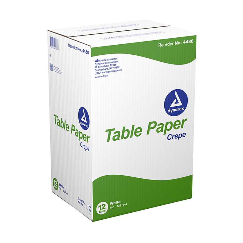 dynarex table paper