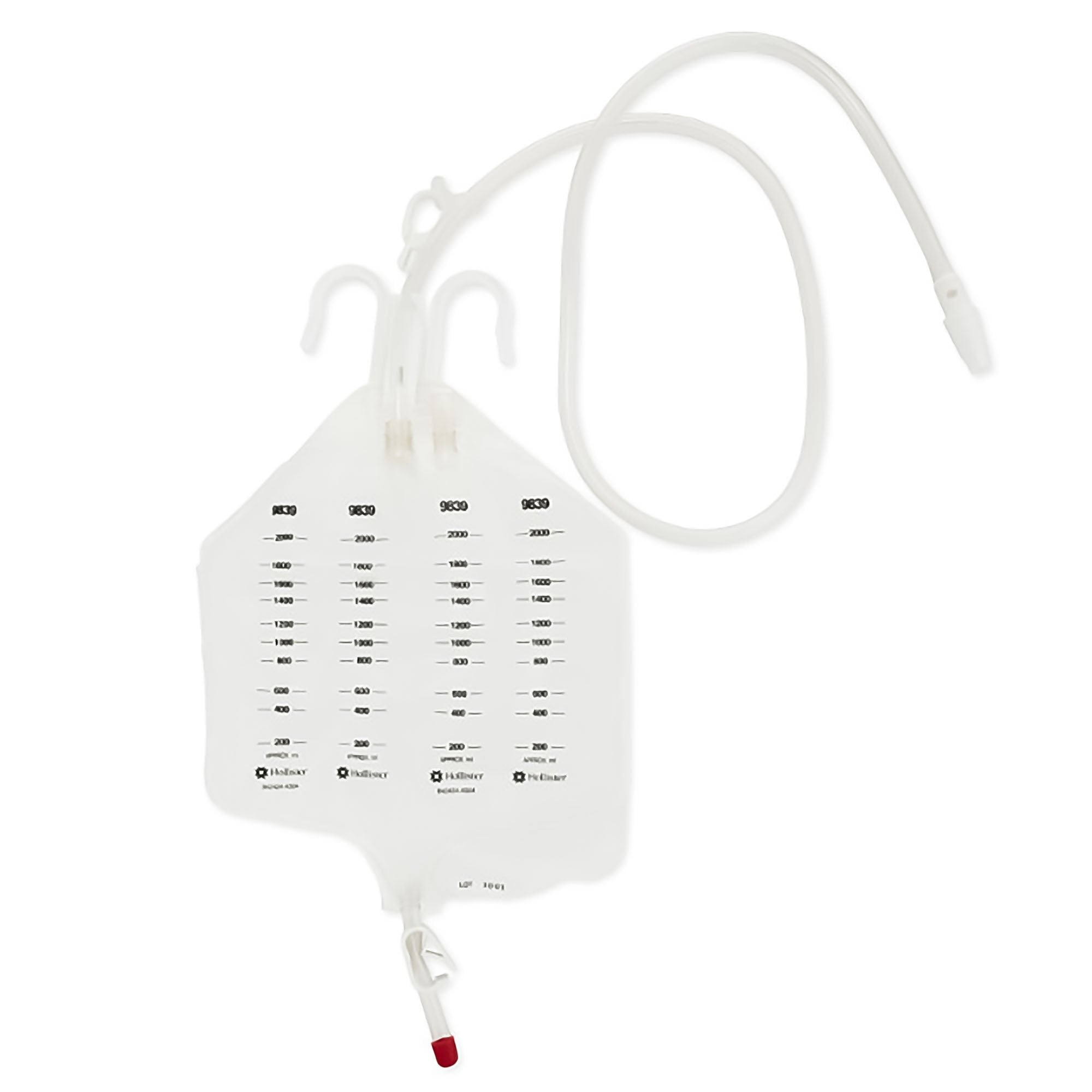 Urinary Drain Bag Hollister Anti Reflux Valve Sterile 2,000 mL Vinyl