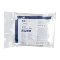 urinary drainage bag dover 48 inch tubing 2000 ml sterile anti reflux barrier packaging type case