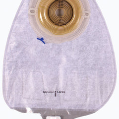 Urostomy Pouch Assura New Generation One Piece System 10 3/4 Inch Length, Maxi Flat, Trim to Fit 3/8 to 2 1/4 Inch Stoma Drainable