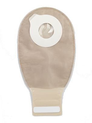 Ostomy Pouch Esteem Synergy+ Two-Piece System 12 Inch Length Drainable
