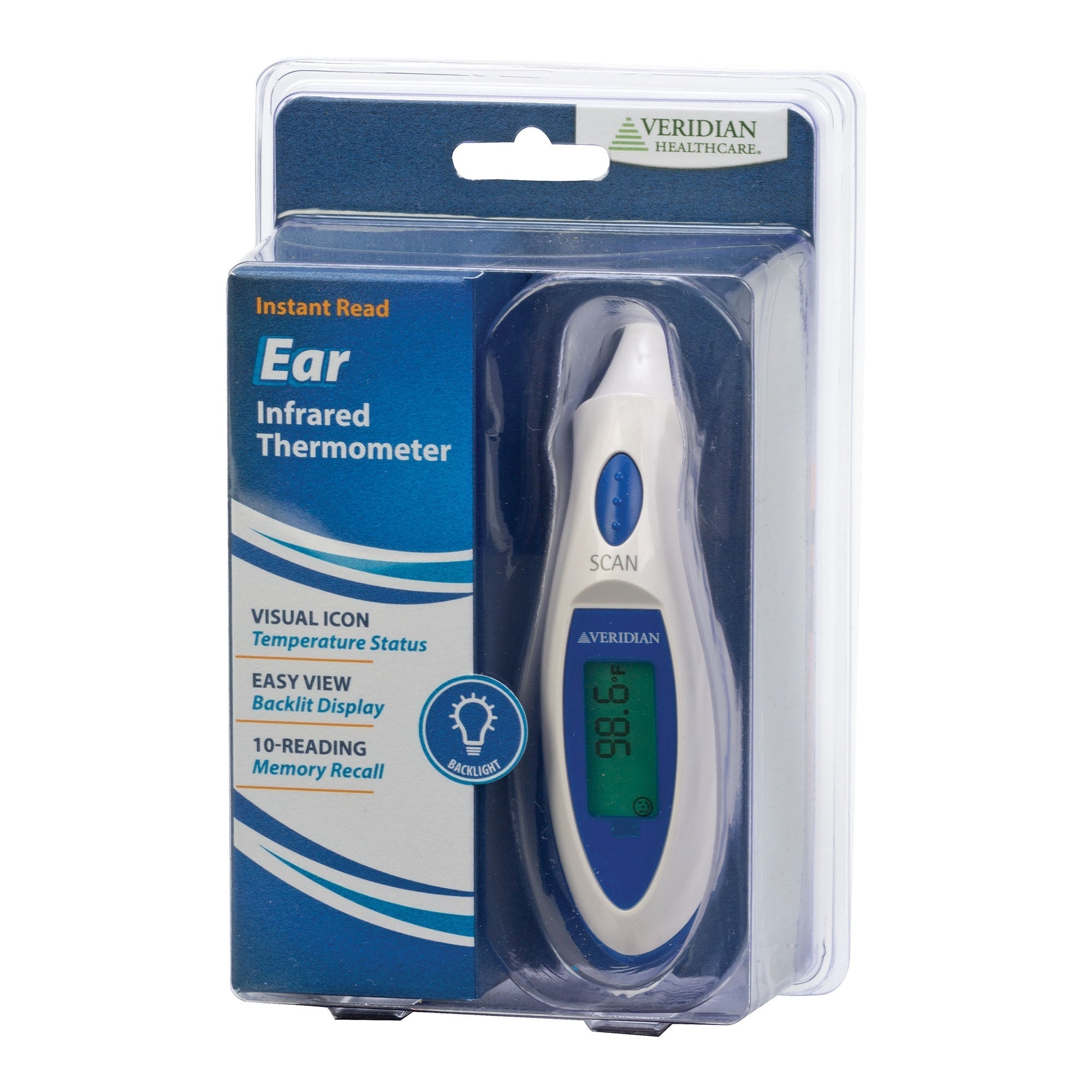 veridian instant ear thermometer veridian tympanic ear thermometer mk1226071ea
