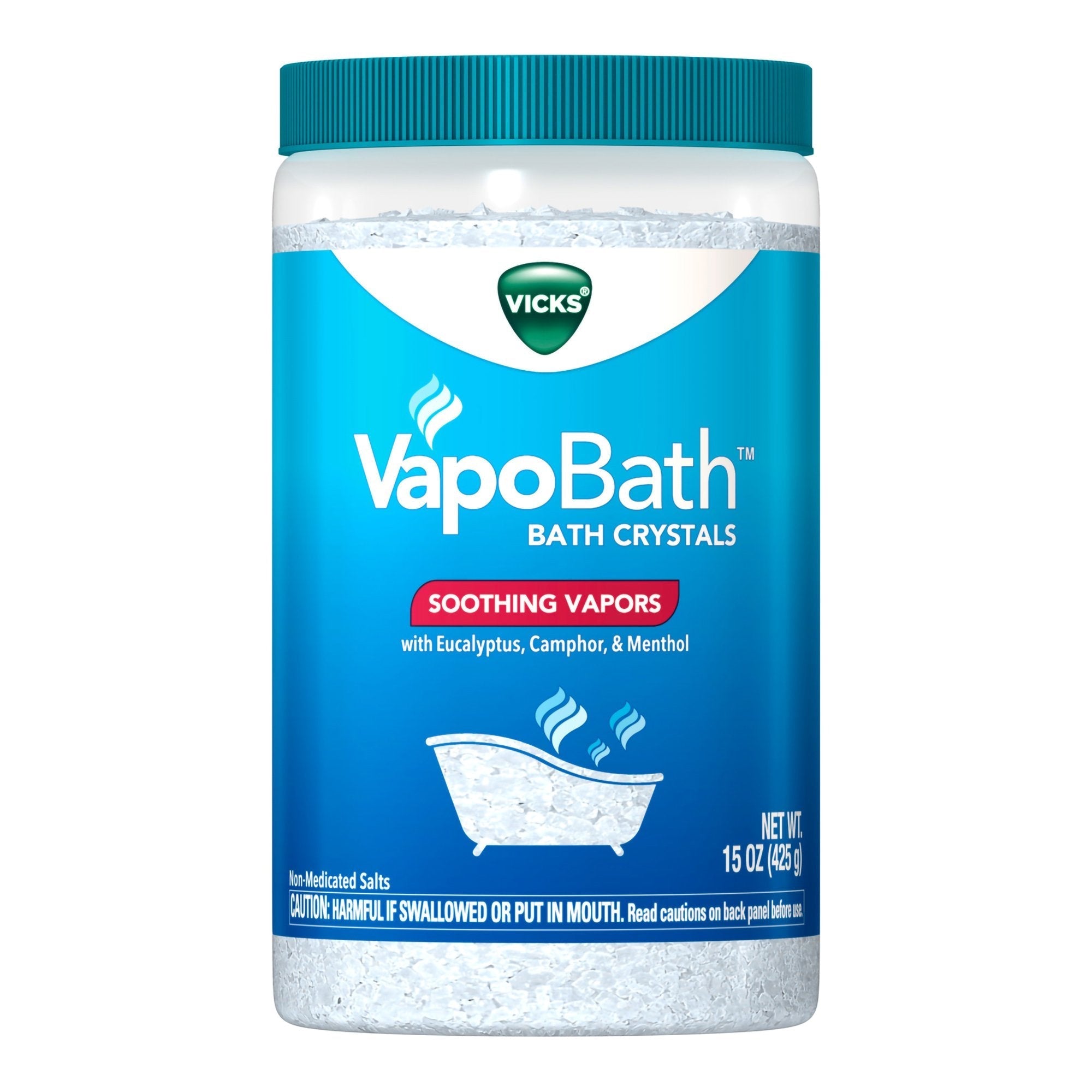 Aroma Salts Vicks VapoBath Bath Salt 15 oz.