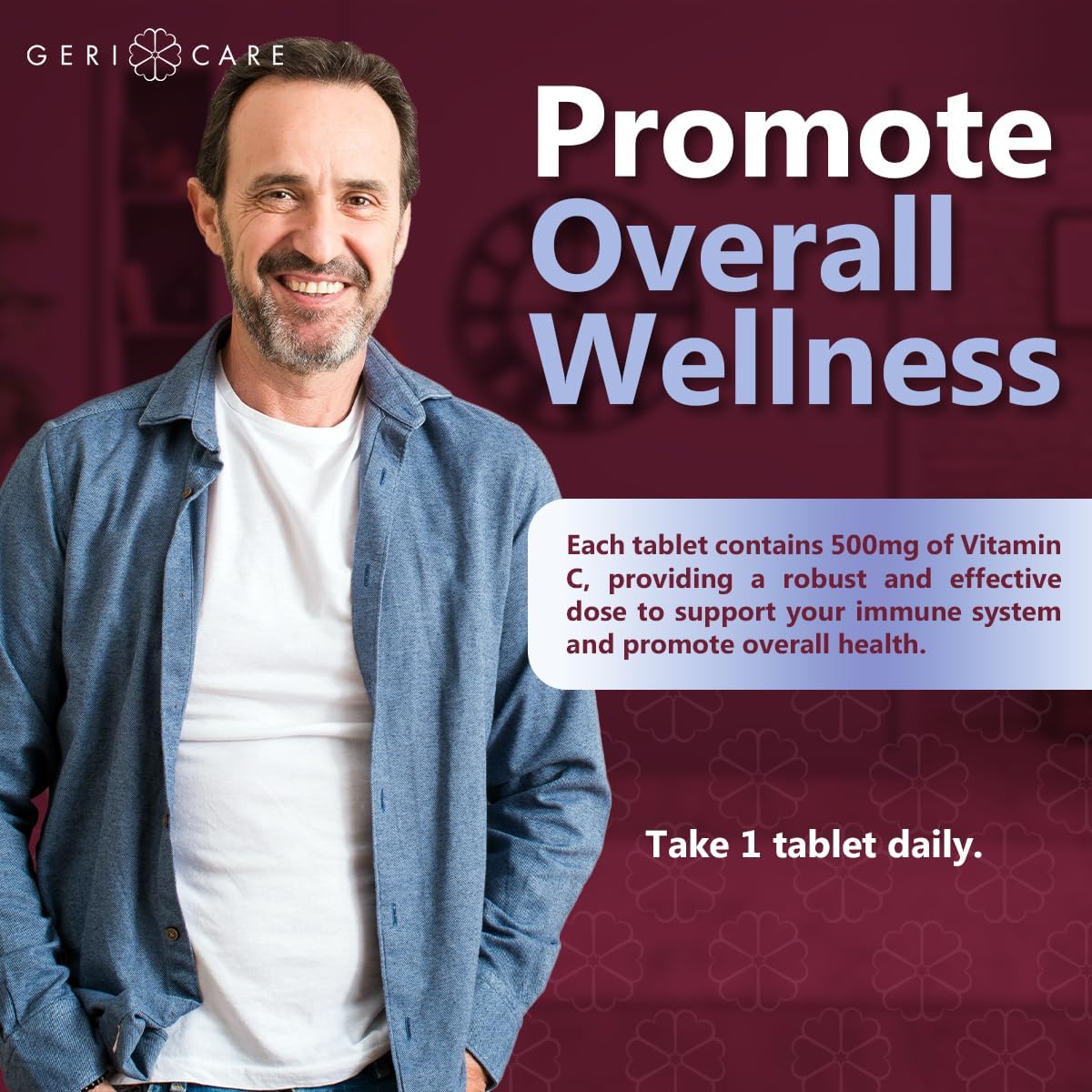 vitamin c supplement geri care ascorbic acid 500 mg strength tablet 100 per bottle