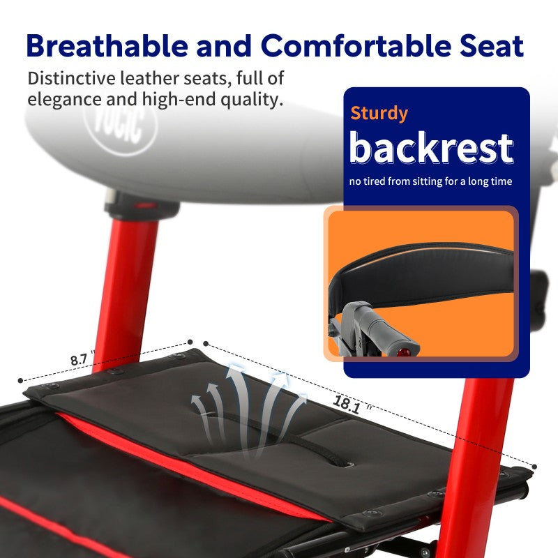 vocic z71 high end style rollator walker