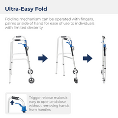 walker folding adult trigger release drive