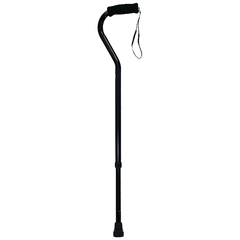 ProBasics Offset Cane with Strap (Black),