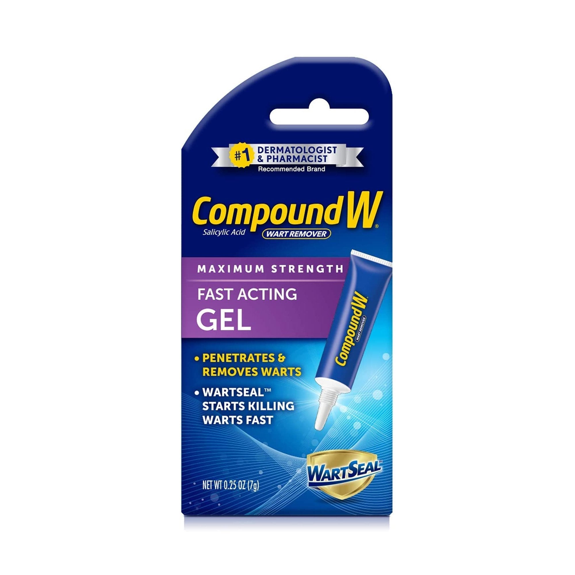 Wart Remover Compound W 17% Strength Gel 0.25 oz.