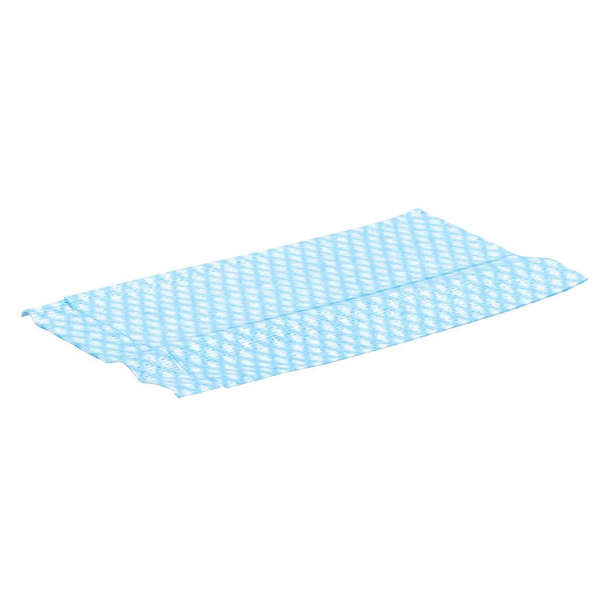 washcloth versalon 9 3 8 x 13 1 2 inch blue disposable packaging type case