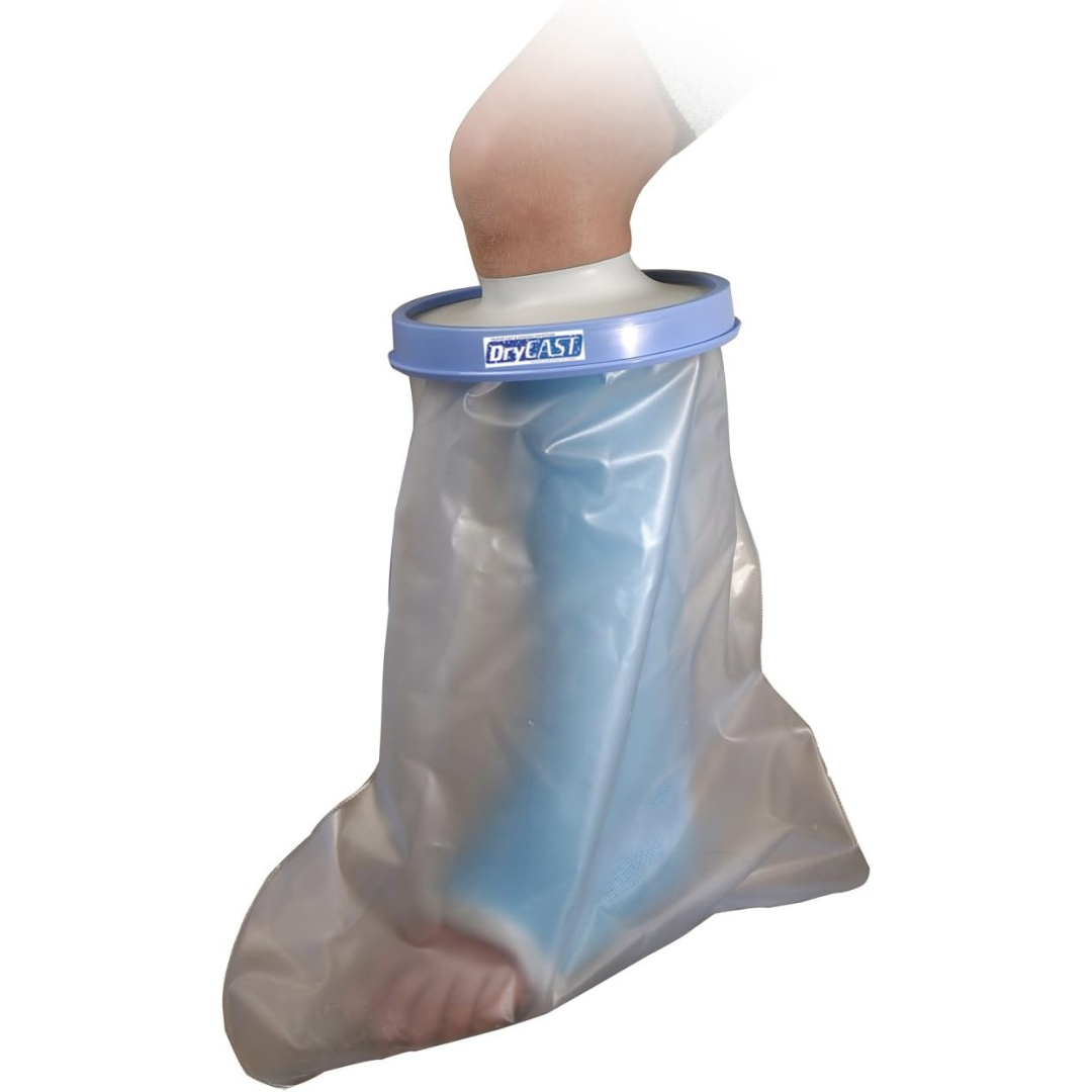 waterproof cast bandage protector adult wide short leg