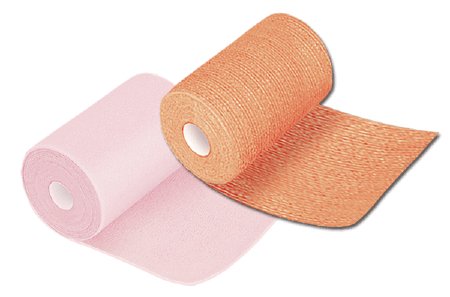 2 Layer Compression Bandage System CoFlex TLC LITE Calamine with Indicators 3 Inch X 6 Yard / 3 Inch X 7 Yard Self Adherent / Pull On Closure Tan NonSterile 25 to 30 mmHg