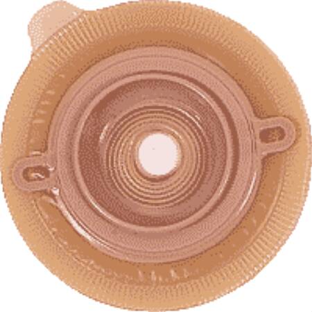 Ostomy Barrier Assura Precut, Extended Wear Silicone Based Adhesive 40 mm Flange Green Code System Synthetic Resin 1 Inch Opening