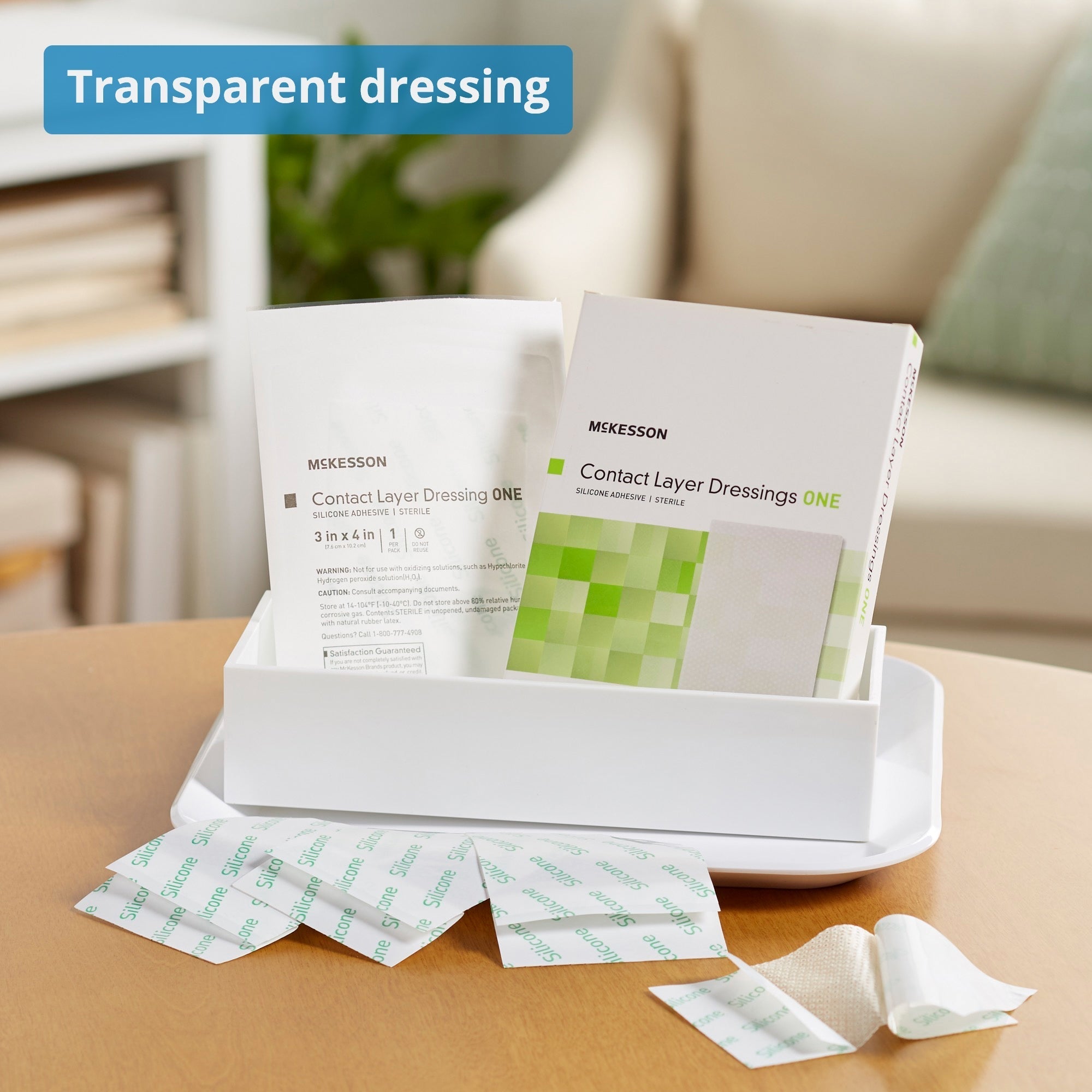 wound contact layer dressing mckesson 3 x 4 inch sterile