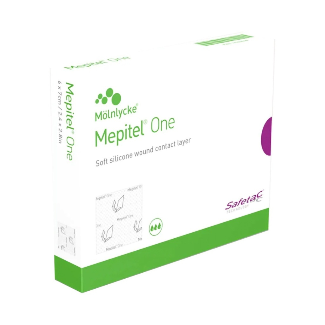 Wound Contact Layer Dressing Mepitel 3 X 4 Inch Sterile