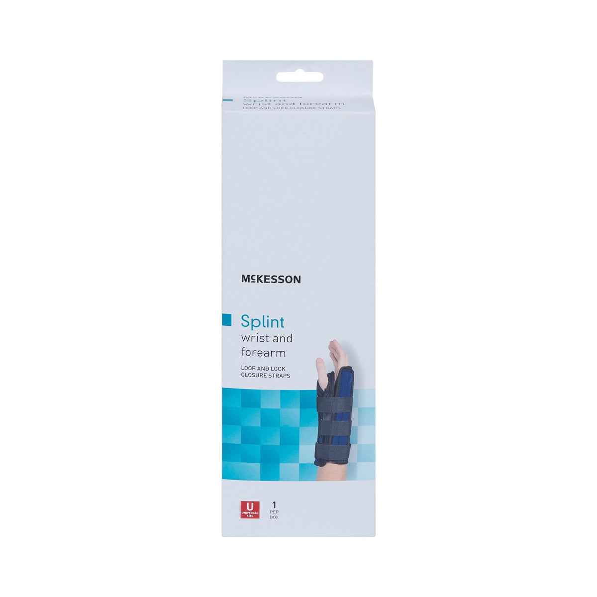 McKesson wrist forearm splint with flannelette liner