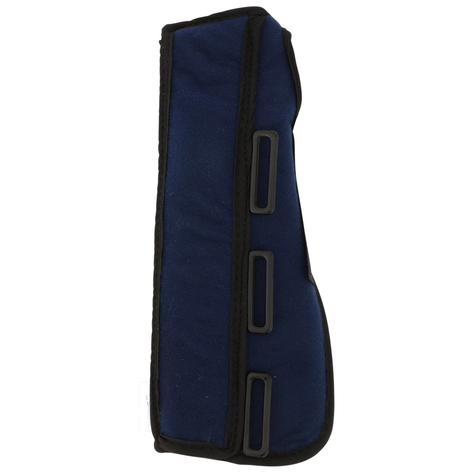 wrist forearm brace mckesson aluminum nylon foam flannelette right hand black blue one size fits most packaging type each