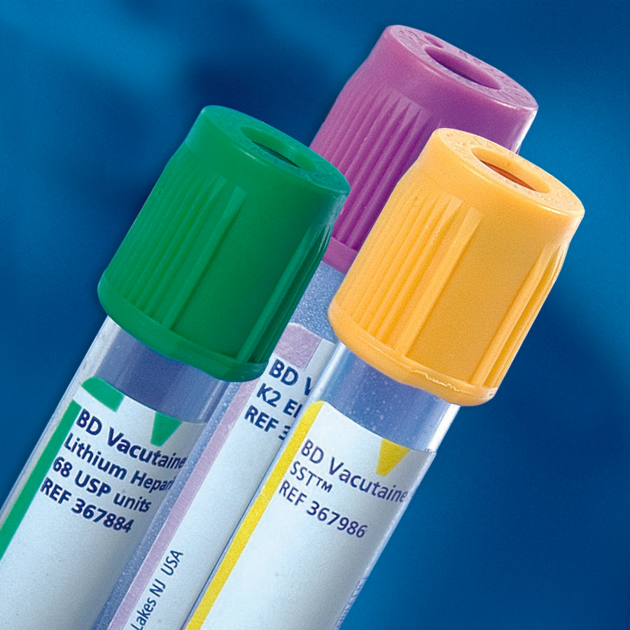 BD Vacutainer Plus SST Venous Blood Collection Tube Clot Activator / Separator Gel Additive 4 mL BD Hemogard Closure Plastic Tube