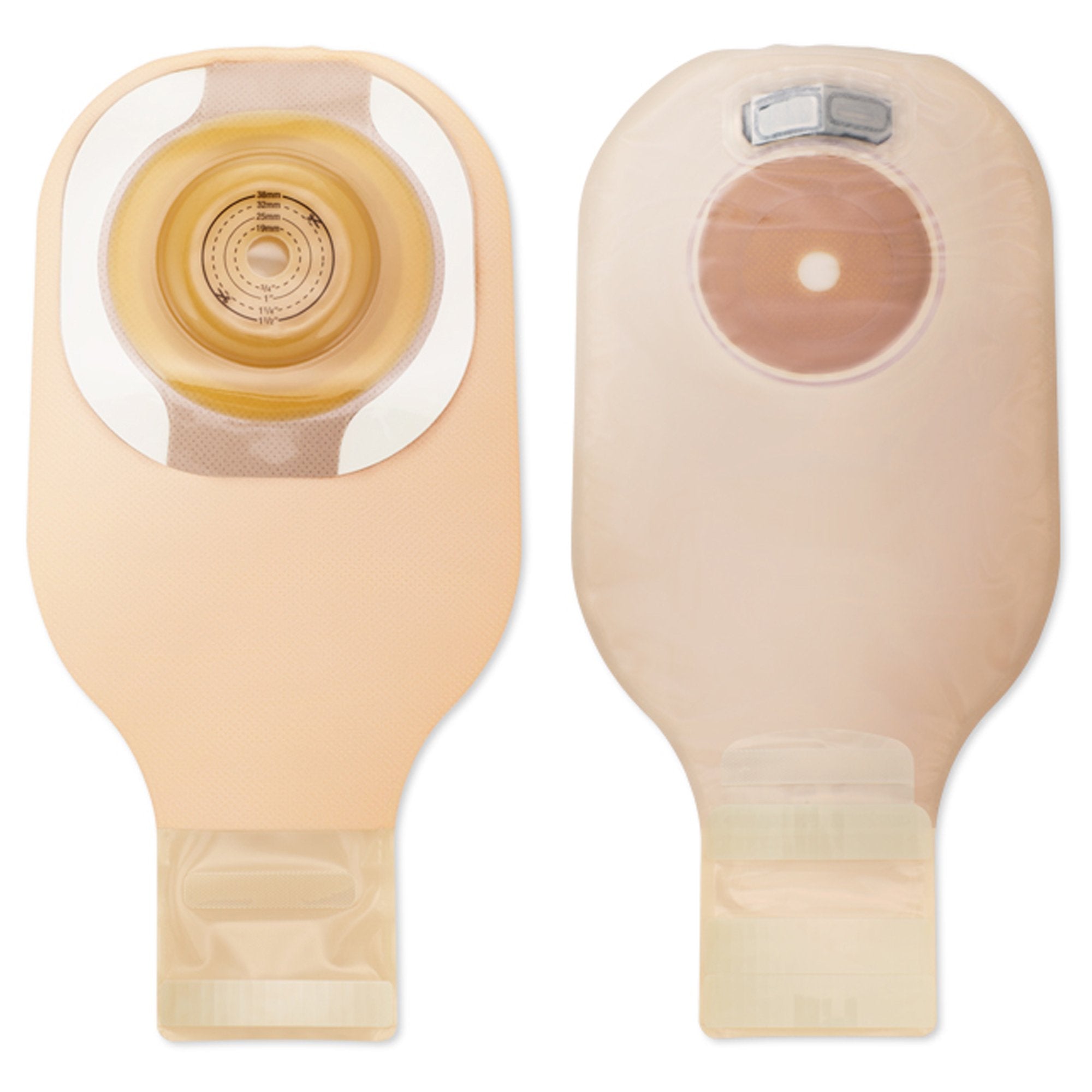 Ostomy Pouch Premier One-Piece System 12 Inch Length Soft Convex, Trim to Fit Up to 1 Inch Stoma Drainable