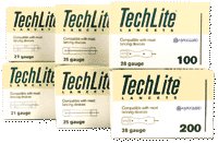 Lancet for Lancing Device TechLite 28 Gauge Non-Safety Twist Off Cap Finger