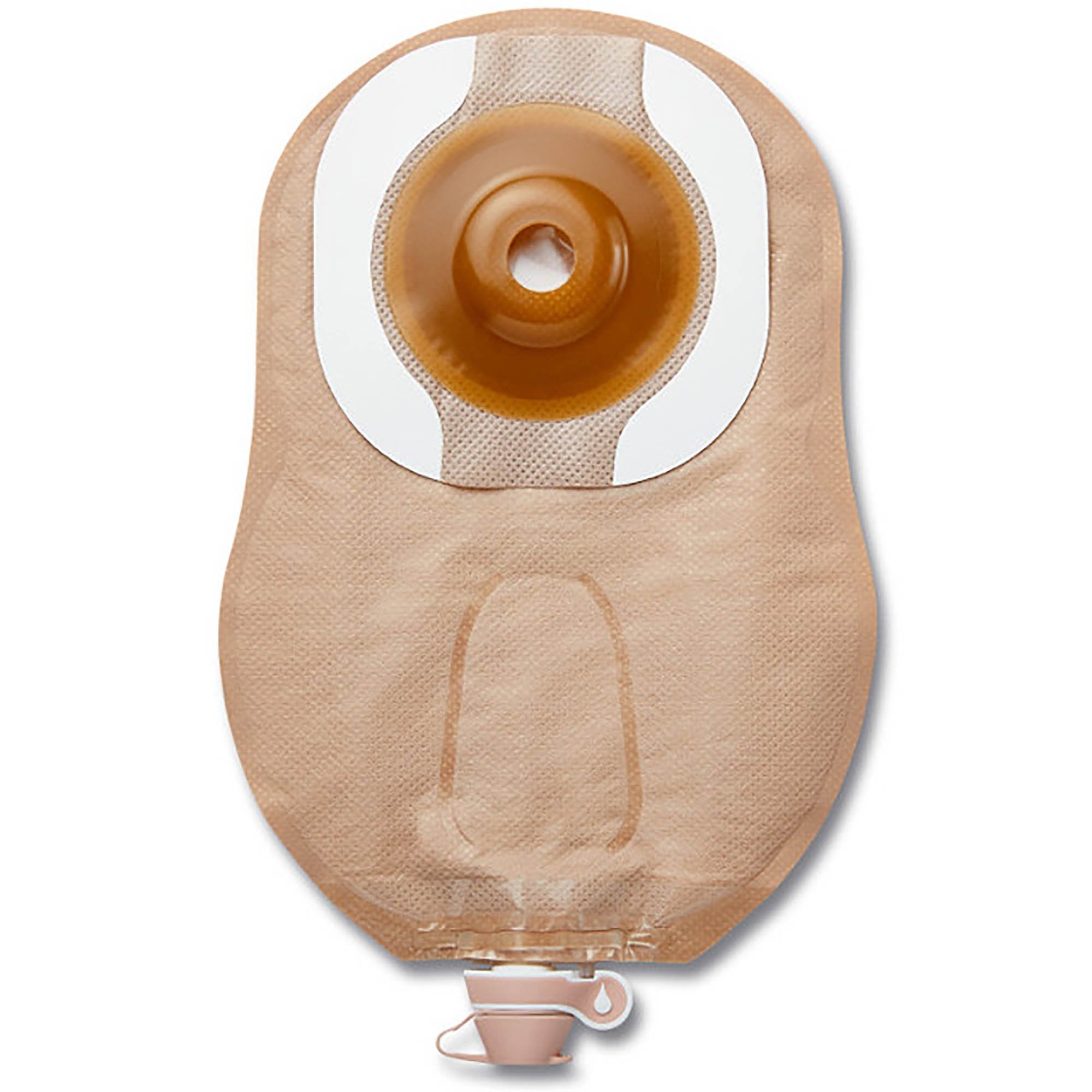 Urostomy Pouch Premier One-Piece System 9 Inch Length Convex, Pre-Cut 3/4 Inch Stoma Drainable
